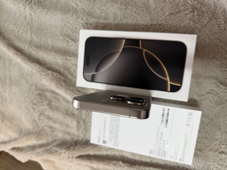 iPhone 16 Pro natural titanium 128Gb fara probleme,defecte