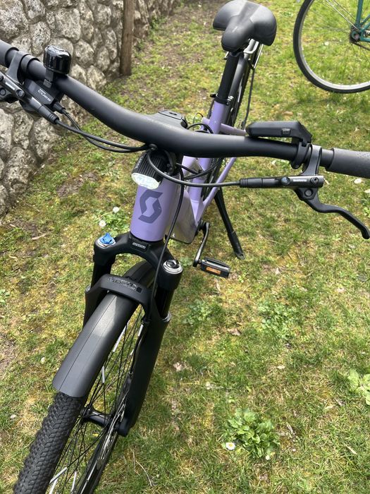 КАТО НОВ!!! E-bike Scott  28 цола Електрически велосипед  Скот 28