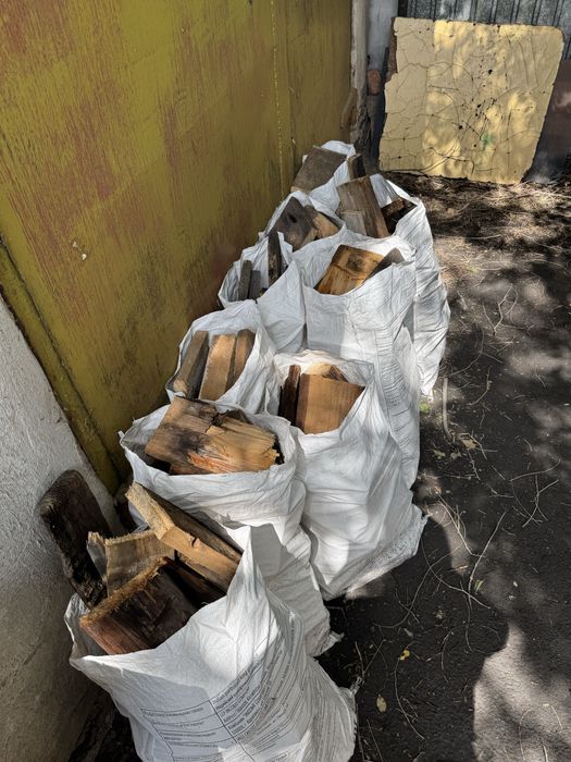 Дрова на зиму для печи