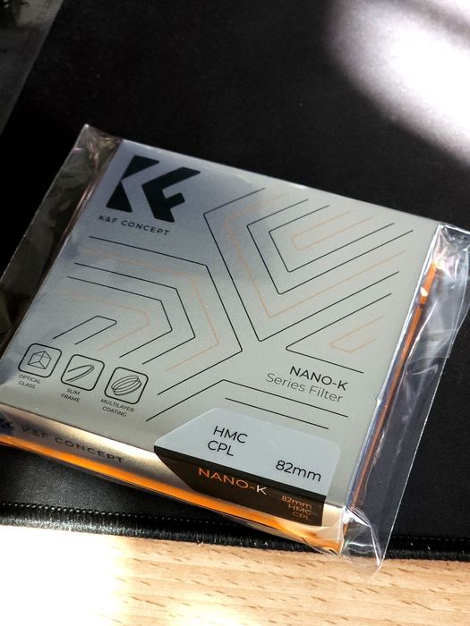 Поляризационный Фильтр K&F Concept NANO-K HMC CPL новый запечатаный