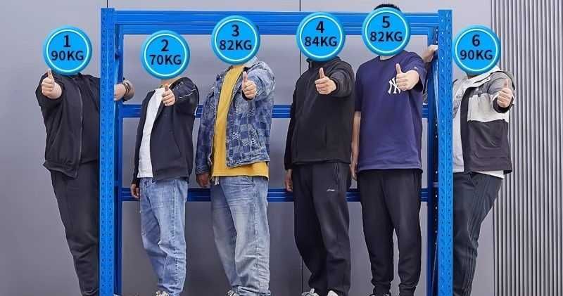 Mustahkam metall stellaj | Прочный стеллаж для склада