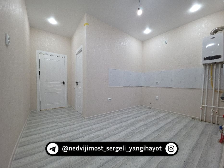 ИПОТЕКА Участок Старые Сергели, 1 сотка, 2 комнаты Дом-50м²