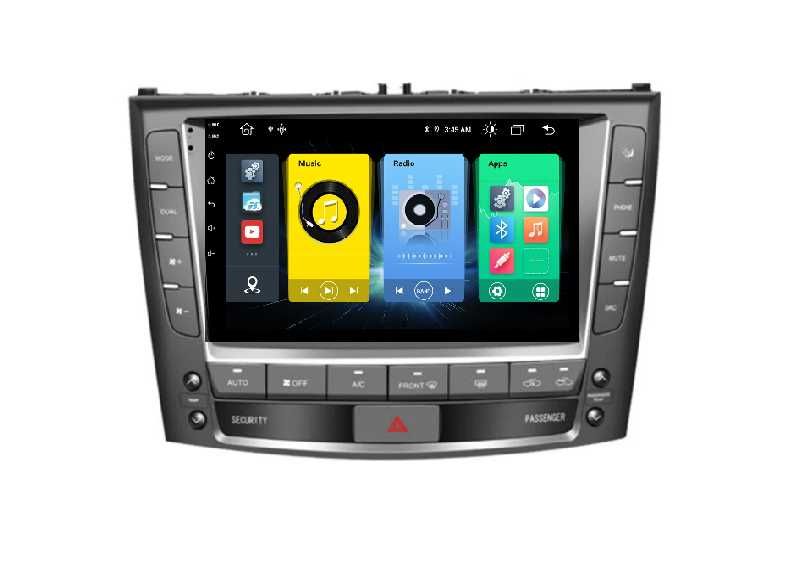 LEXUS IS200, IS250, IS300, IS350 2005/2010 9'' анддоид навигация,9662