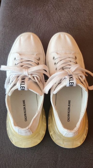 Кецове Calvin Klein Jeans B4R0765 35 Bright White
