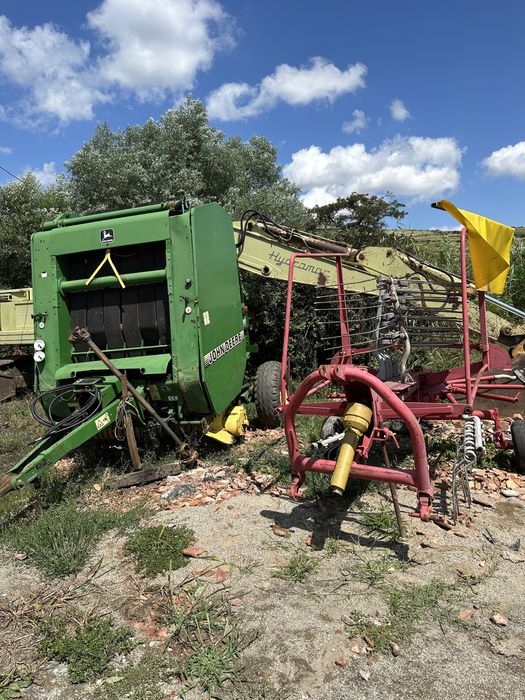 Presa rotunda si grebla si semanatoare porumb