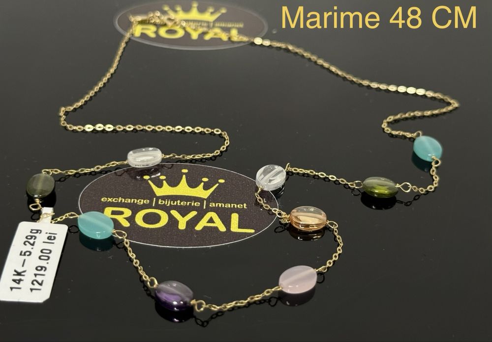Bijuteria ROYAL : Lant AUR 14K NOU / 5.29 GR