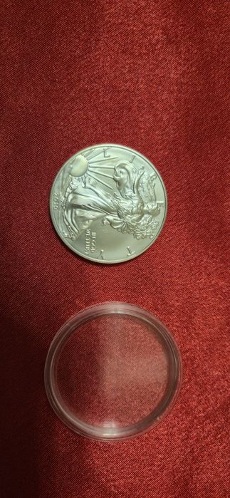 One dollar silver SUA 2019 moneda 1 dolar de argint american