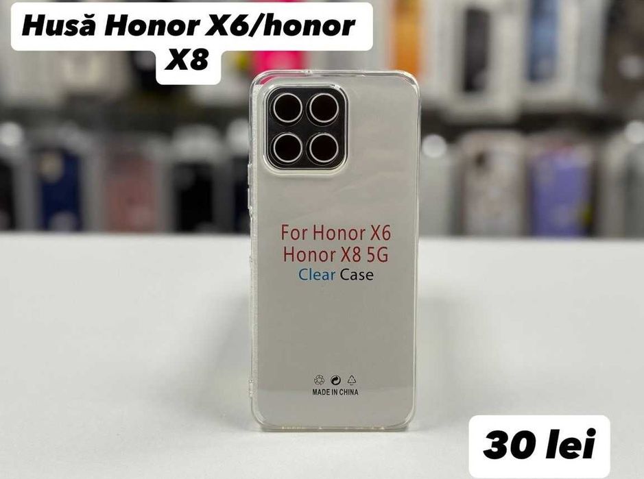 Husă silicon, folie, cablu, încărcător Honor X6/X8