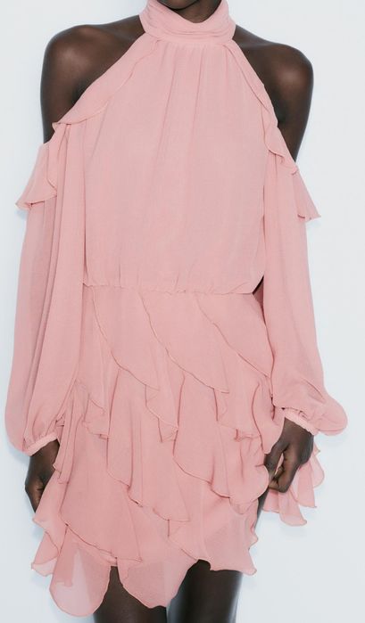 Rochie Zara cu volanase XXS/XS superbă noua
