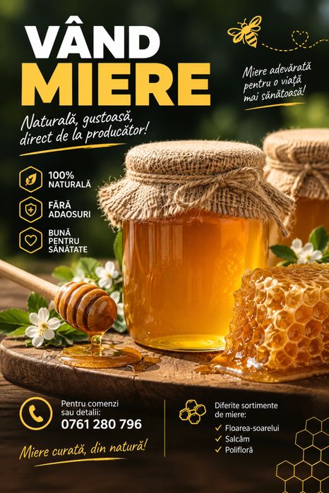 Vand miere naturala