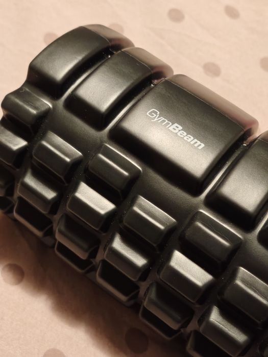 Rolă de exerciții Fitness Roller Black - GymBeam