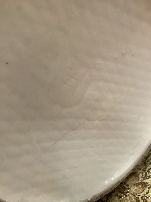 Голяма белгийска ваза от порцелан