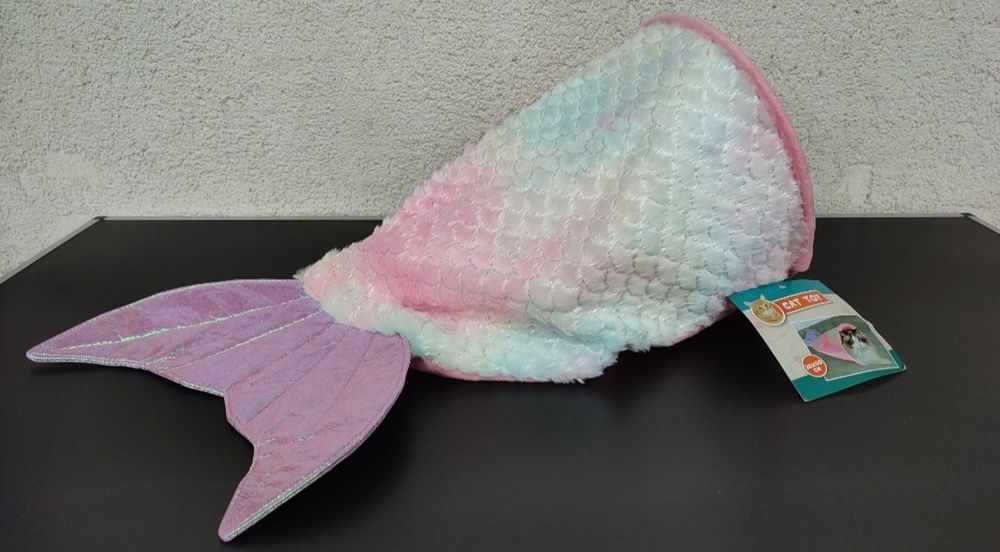 Tunel jucarie pisica pisici 38x50 cm coada de sirena

50 lei