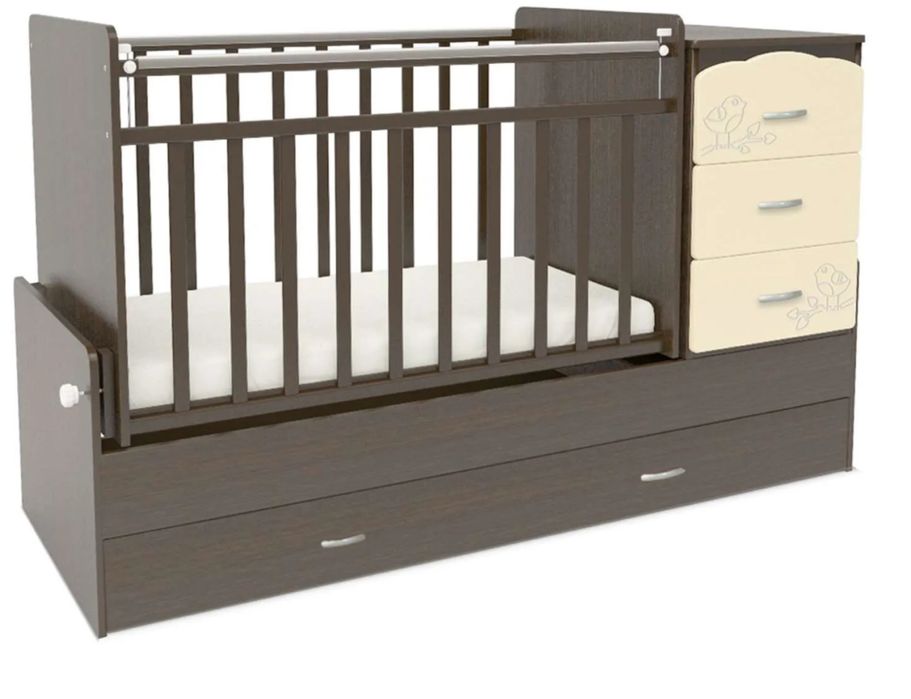 Кровать детская маятник, транформер