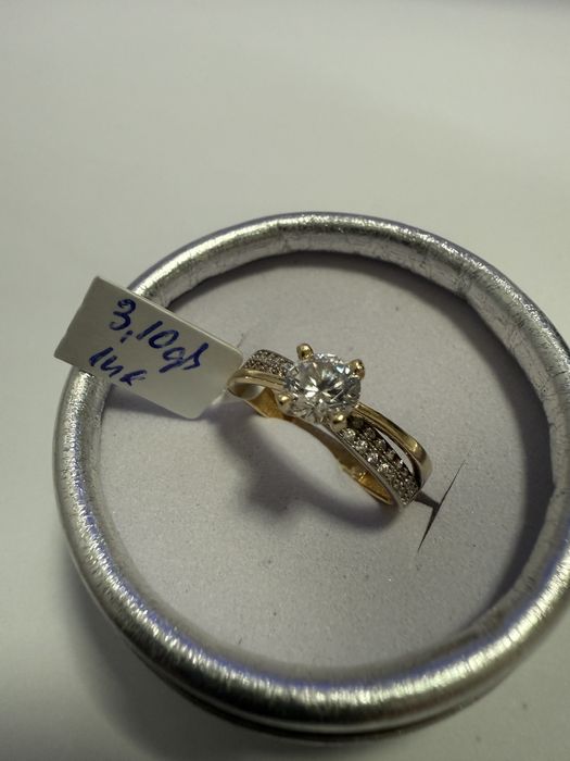 Inel de logodna cu pietricele (vl) star amanet