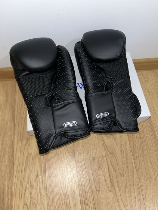 manusi de box negre marimea 12 oz