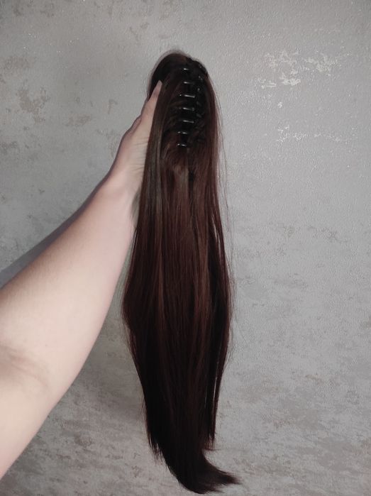 Продам волосы хвост на крабике