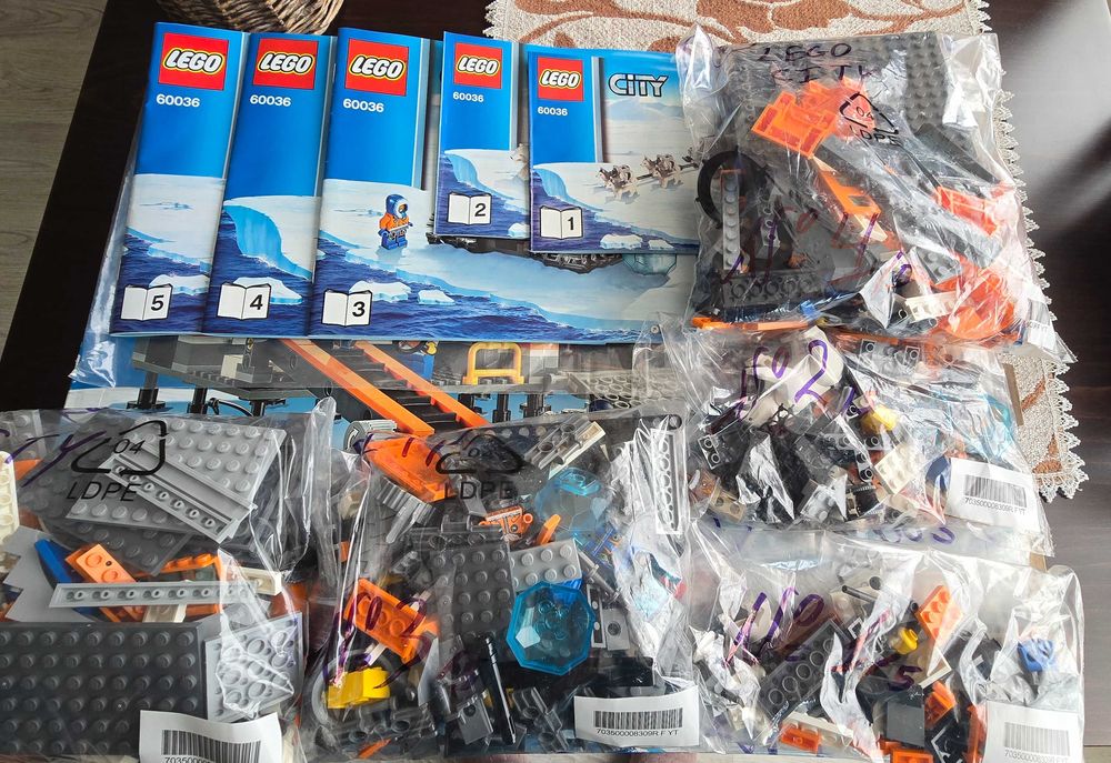 Лего Арктически базов лагер LEGO City 60036 Arctic Base Camp
