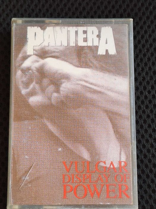 Аудио касета Pantera "Vulgar Display Of Power“ studio album audio cassette, Оригинално издание
