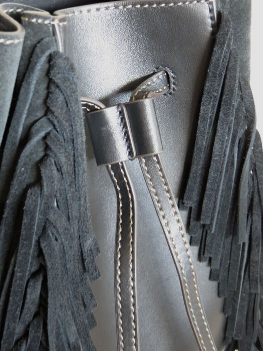 Чанта Furla Miastella Fringe bucket bag, нова