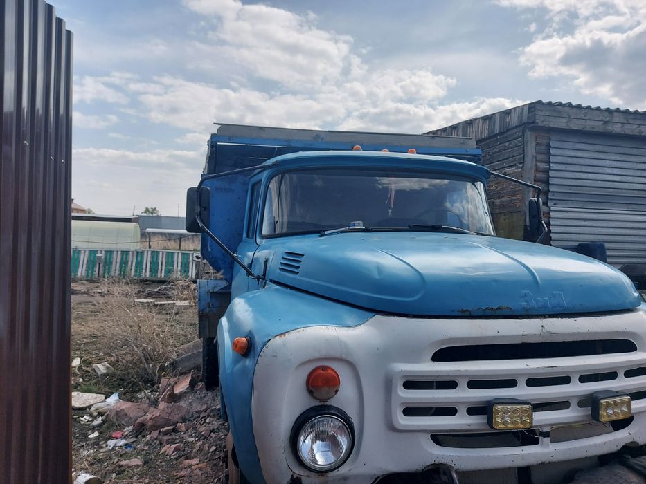 Зил 130 с прицепом