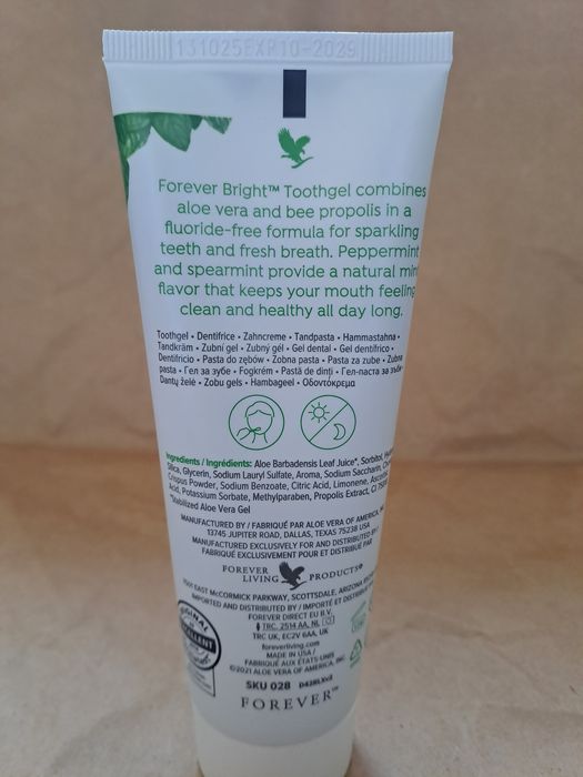 3 Buc Pastă de dinți cu Aloe Vera