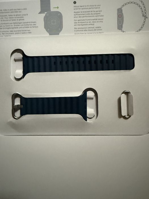 Apple Ocean Band,Midnigt originala.Dedicata Apple watch ultra 49mm. Noua