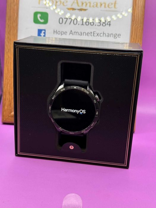 HOPE AMANET P2 - Huawei Watch Gt 4 / Black