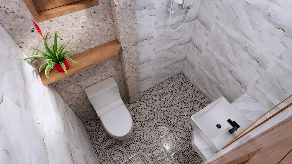 НА ИЗПЛАЩАНЕ - Евтина триетажна сглобяема къща с 2 спални, 54 кв. м