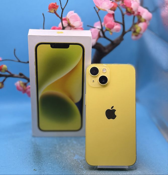 Apple iPhone 14, 256GB, 6GB RAM, 5G, Yellow