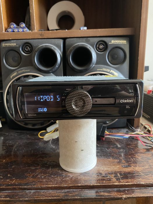 CLARION FZ502E - УНИКАТ & РЯДЪК МОДЕЛ - BLUETOOTH, USB, Радио плеър за кола авто сд cd