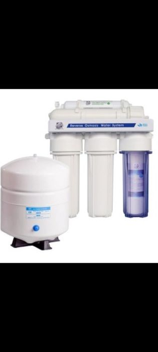 Фильтр для воды. Система обратного ОСМОСА 5 СТЕПЕНЕЙ очистки +подарок