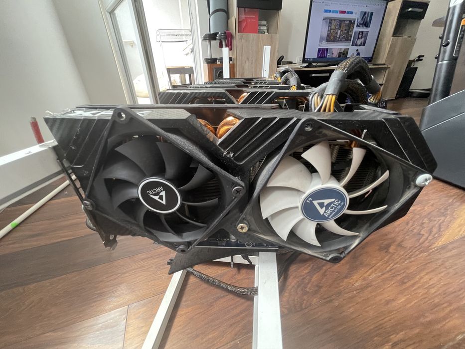 Minig rig Копачка - 6 карти Radeon RX 580 (XFX) 180 Mh