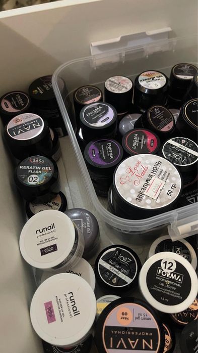 Продам гель-лаки и гели