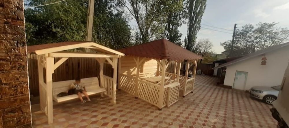 Vând foișor Terase din lemn
-foișoare la comanda
-pergole modele moder