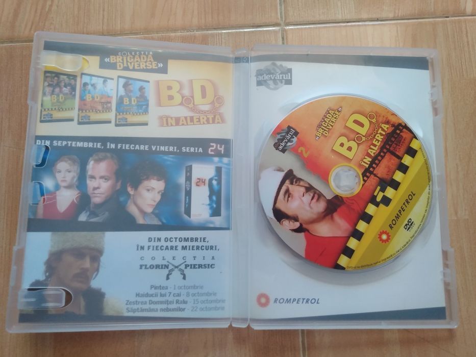 Dvd filme romanesti,B.D.-Brigada diverse-La munte si la mare-In alerta