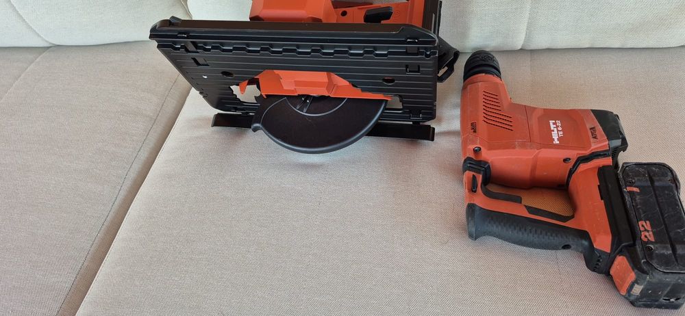 Hilti set scule circular, rotopercutor pe acumulator Nuron
