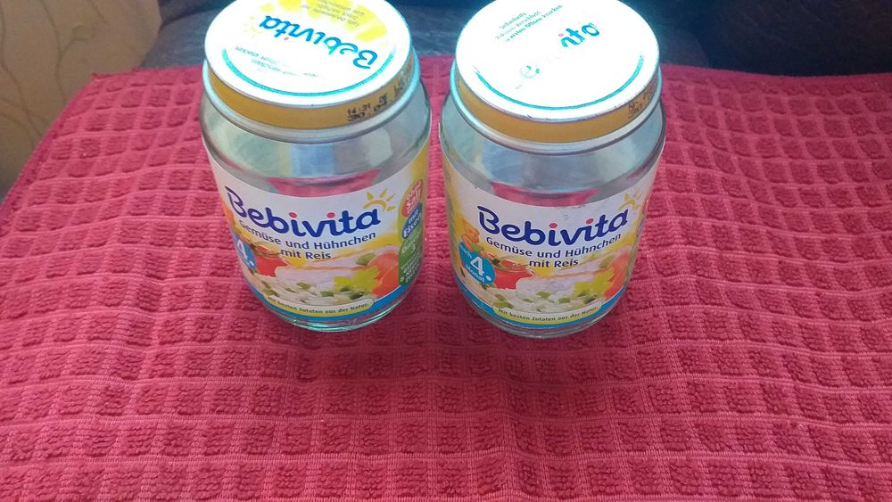 Стъклени малки бурканчета от пюрета  за консервиране-30ст.брой