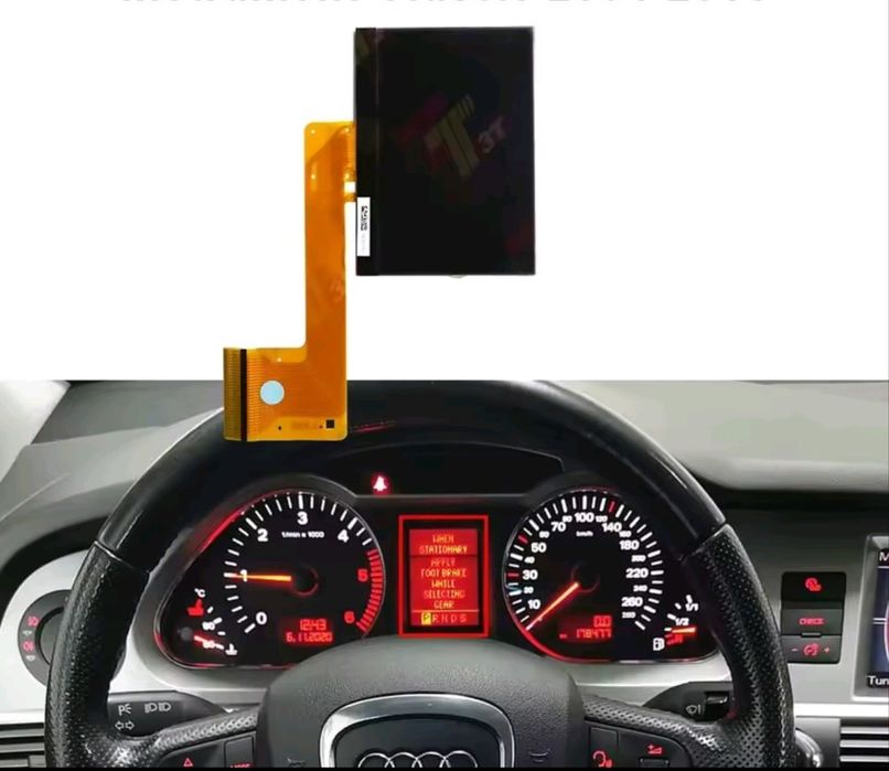 Display LCD pt. ceasuri Marelli de Audi A6 C6/S6 C6/Q7 (2004-2015)