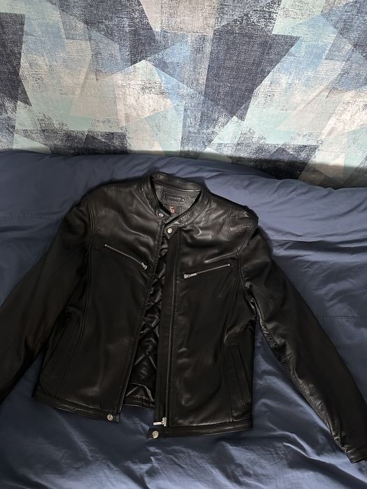 Кожено яке L размер