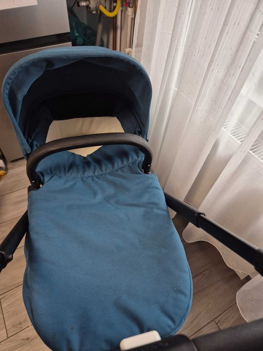 Carucior 2 in 1 CYBEX Balios S 5 puncte, 0 luni-4 ani turcoaz-negru