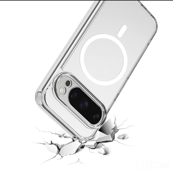 Прозрачный чехол с MagSafe для Pixel 10 pro / 10 pro xl