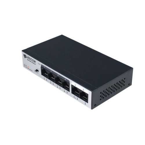 BDCOM S1006-4P - 4-Port 10/100MB PoE коммутатор (switch) 60W