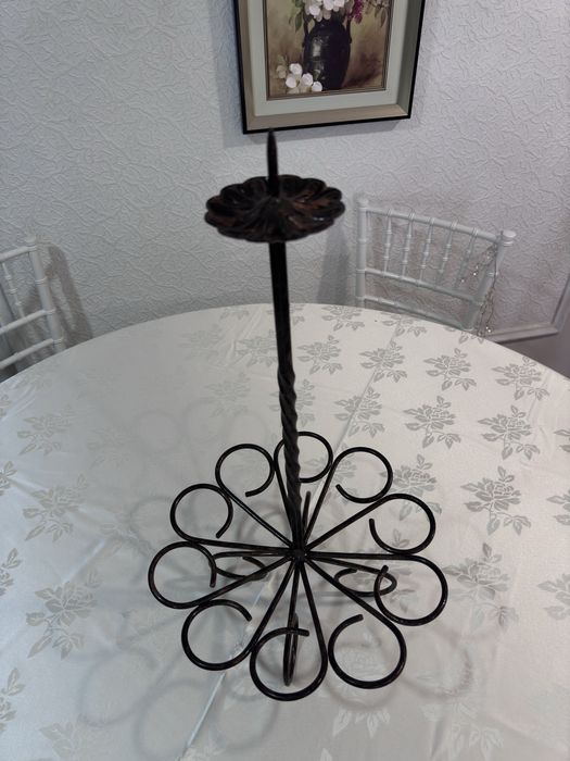 Suport masa eveniment din fier firjat