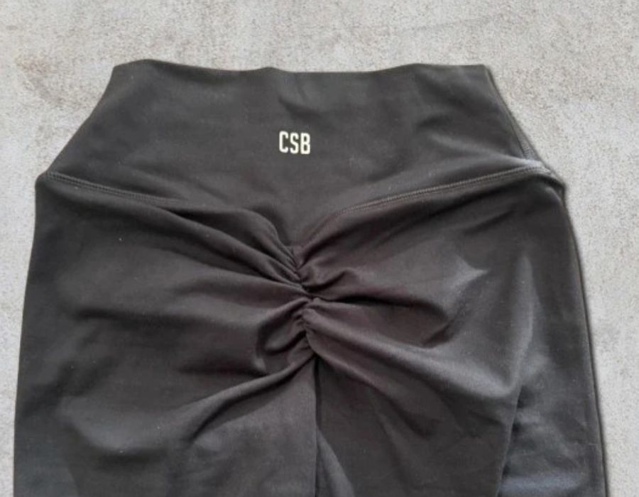 Colanți CSB Serenity Scrunch M negri