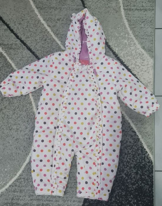 Salopeta iarna combinizon flausat cu fermoar 12m