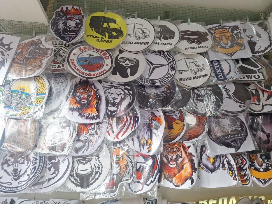 3 D светной наклейка   авто машин  35см и40см