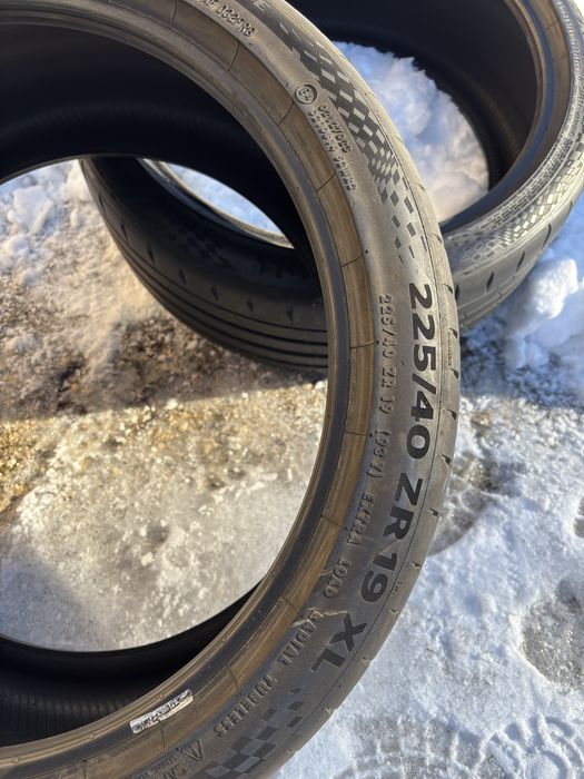Cauciucuri vara 225 40 19…2buc Michelin 2buc Continental….DOT2023;2022
