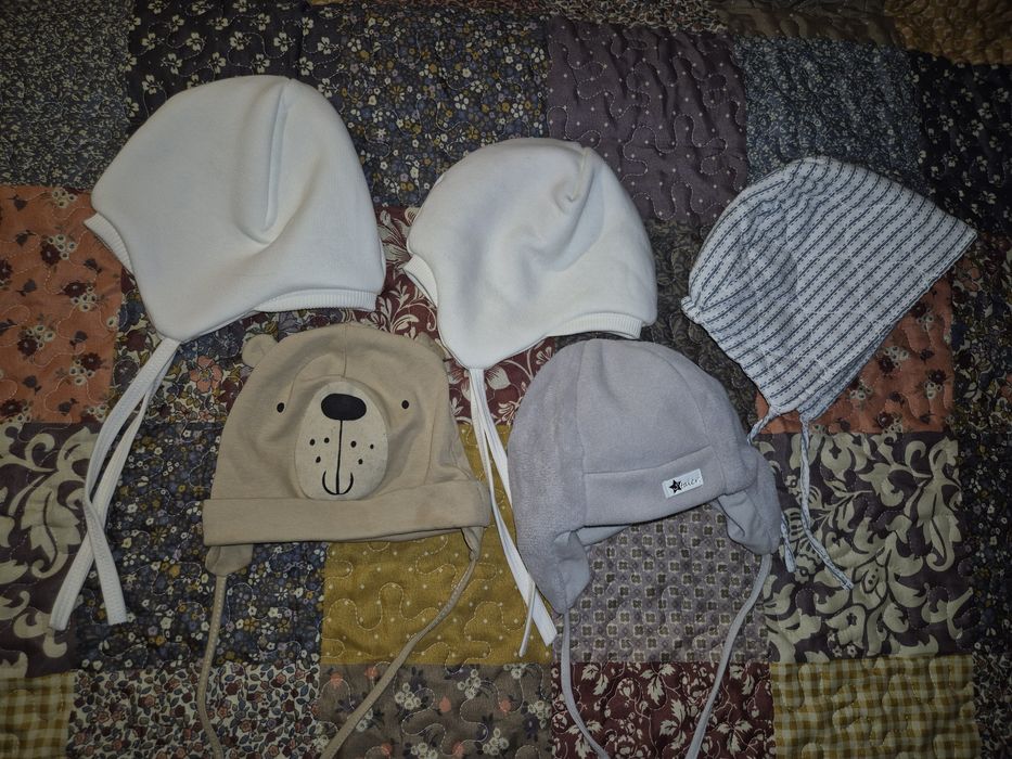 Set 5 căciuli bebe