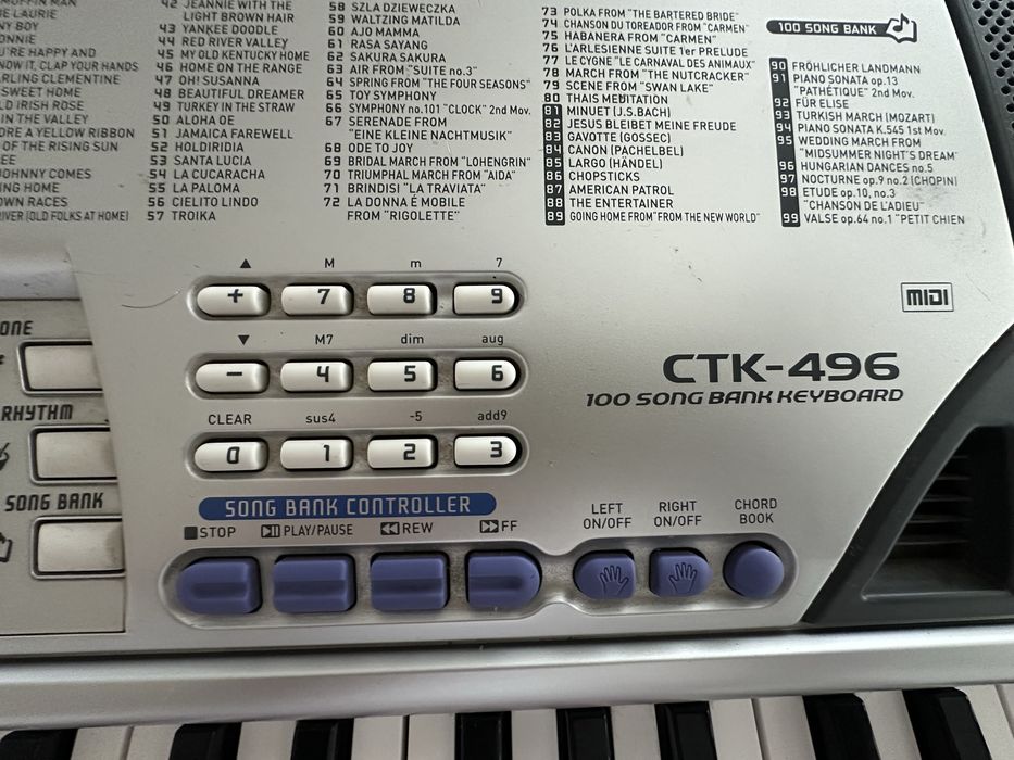 Синтезатор-йоника Casio